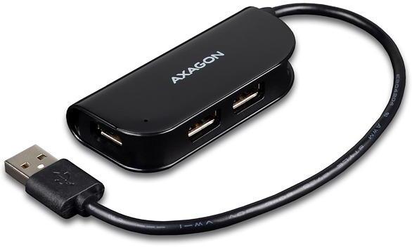 Picture of Picture of HUB USB AXAGON HUE-X4B 4x USB2.0 READY Negro
