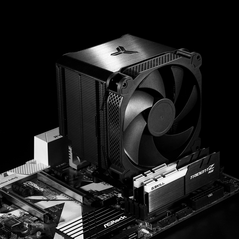Jonsbo - Ventilador CPU Jonsbo HX6250 Negro - 140mm (LGA 1700)