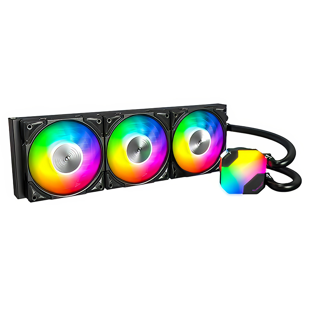 Picture of Picture of Water Cooler CPU Montech HyperFlow ARGB 360mm Negro