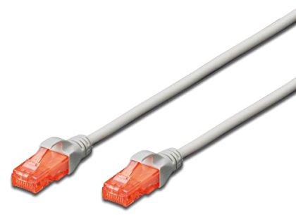 Ewent - Cable de Red Ewent RJ45 U/UTP Cat.6 2 M Gris