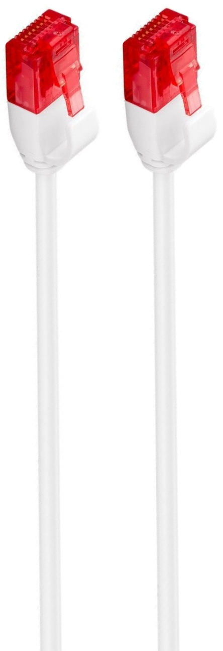 Picture of Picture of Cable de Red Slim Ewent RJ45 U/UTP Slim Cat.6 2 M Blanco