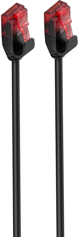 Picture of Picture of Cable de Red Slim Ewent RJ45 U/UTP Cat.6 50 CM Negro