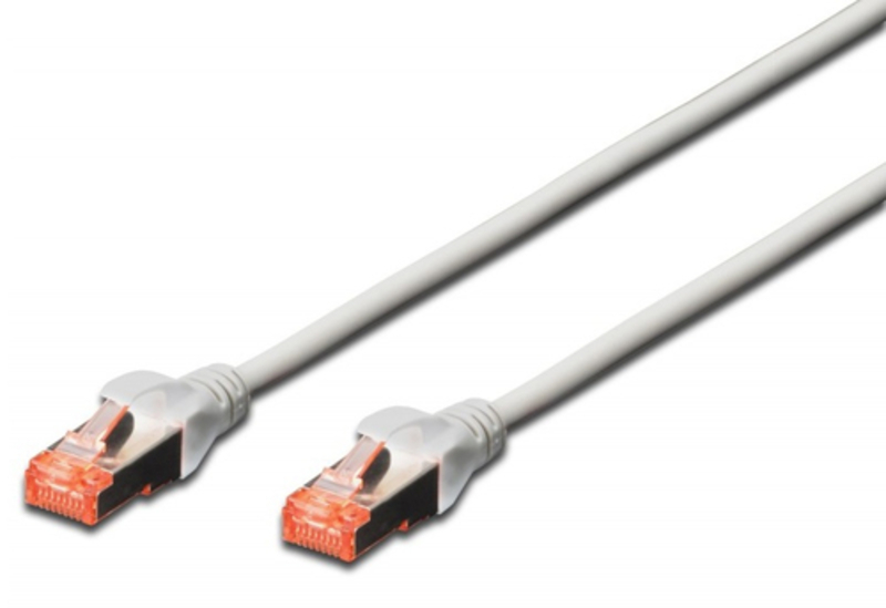 Ewent - Cable de Red Ewent RJ45 S/FTP Cat.6 10 M Gris