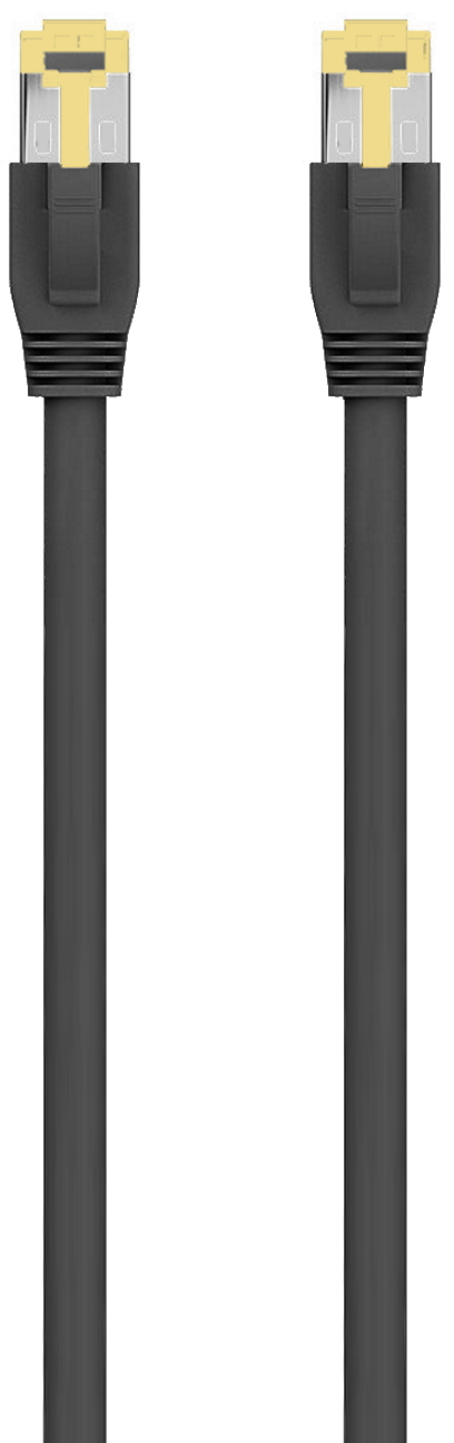 Picture of Picture of Cable de Red Ewent RJ45 LSZH S/FTP Cat 8.1 AWG26/7 7.5 M Negro