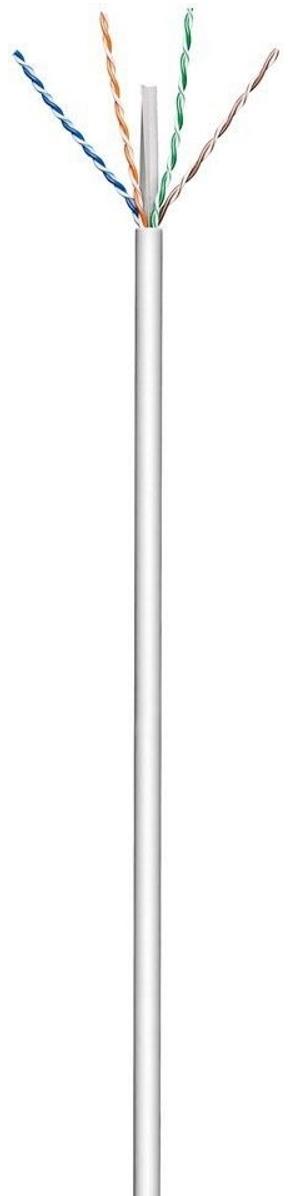 Ewent - Bobina de Red Ewent Cat6 U/UTP PVC 100m Gris