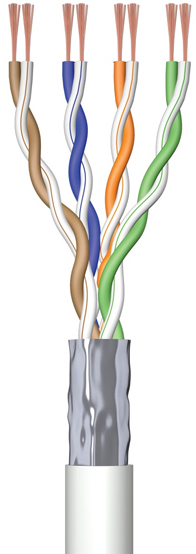 Ewent - Bobina de Red Ewent RJ45 Cat.6 U/UTP AWG23/1 305m Gris