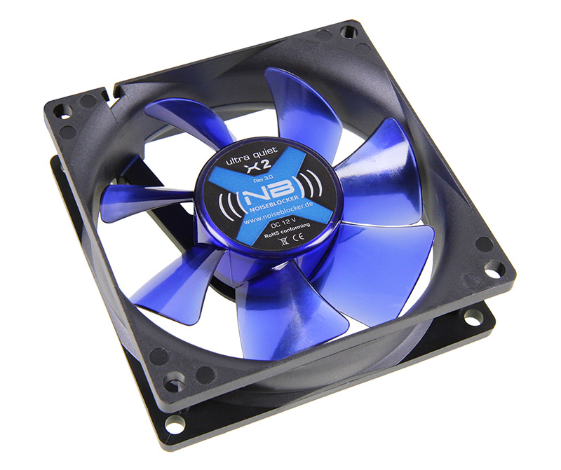 Picture of Picture of Ventilador Noiseblocker BlackSilent X2 80mm