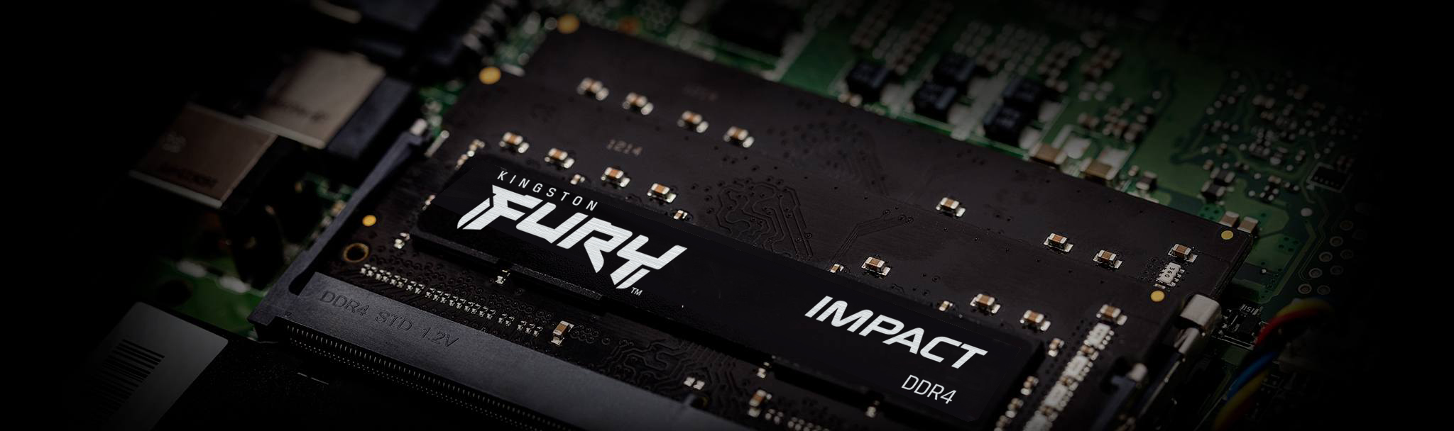 Kingston - Kingston SO-DIMM 16GB DDR4 3200MHz Fury Impact CL20