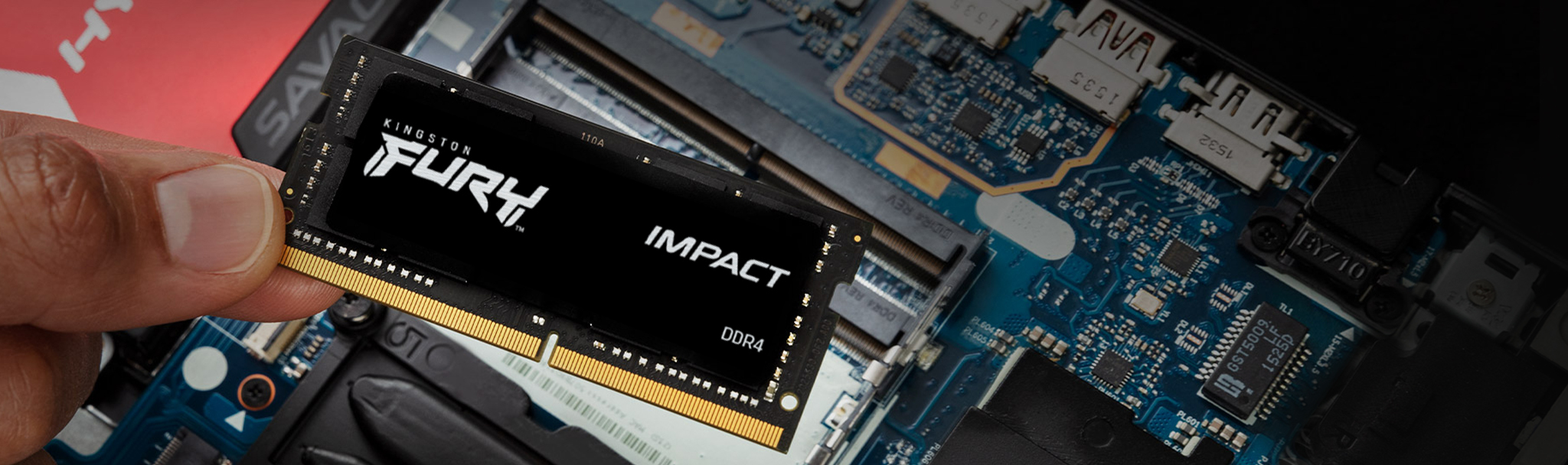 Kingston - Kingston SO-DIMM 32GB DDR4 3200MHz Fury Impact CL20
