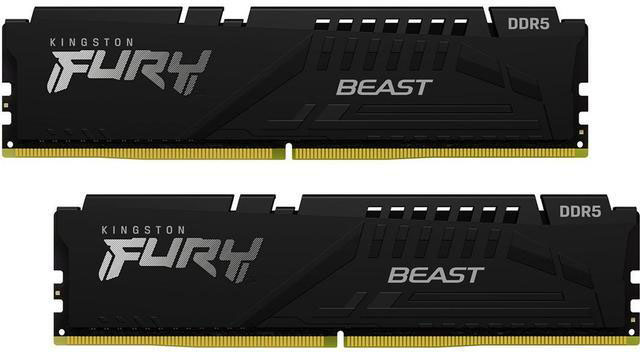Picture of Picture of Kingston Kit 32GB (2 x 16GB) DDR5 5600MHz FURY Beast Negro CL36