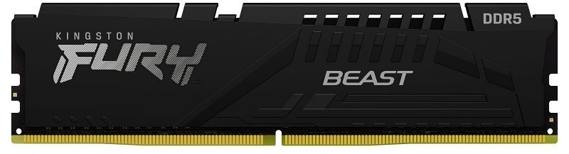 Kingston - Kingston 16GB DDR5 5600MHz FURY Beast Negro CL40