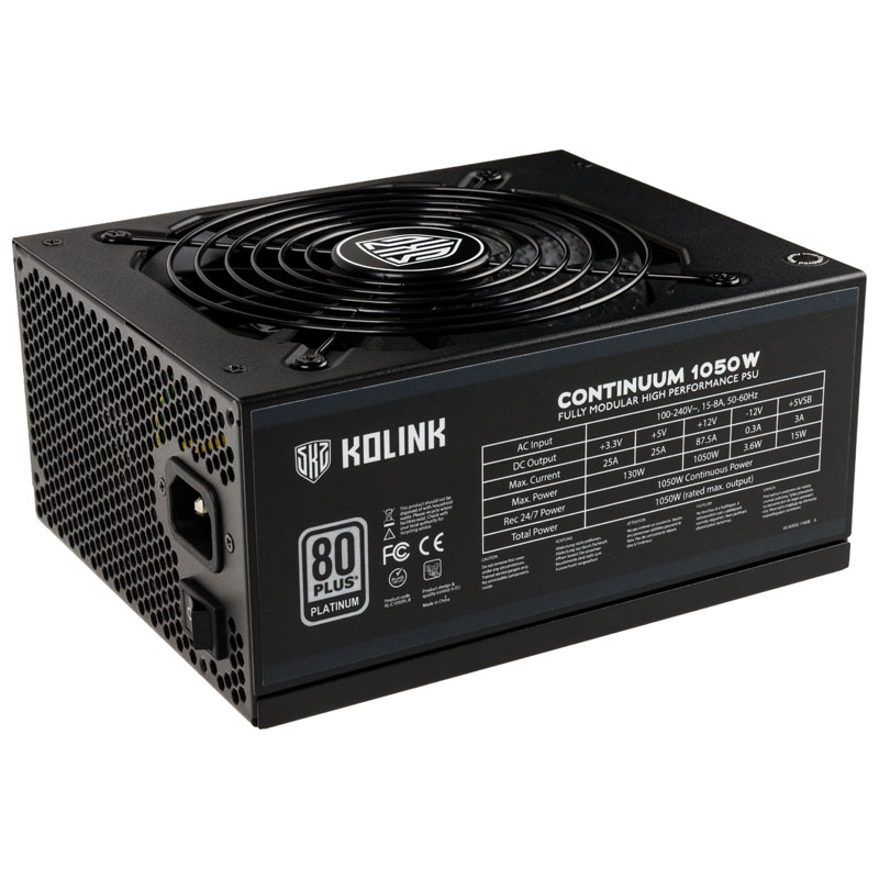 Picture of Picture of Fuente Modular Kolink Continuum 1050W 80+ Platinum