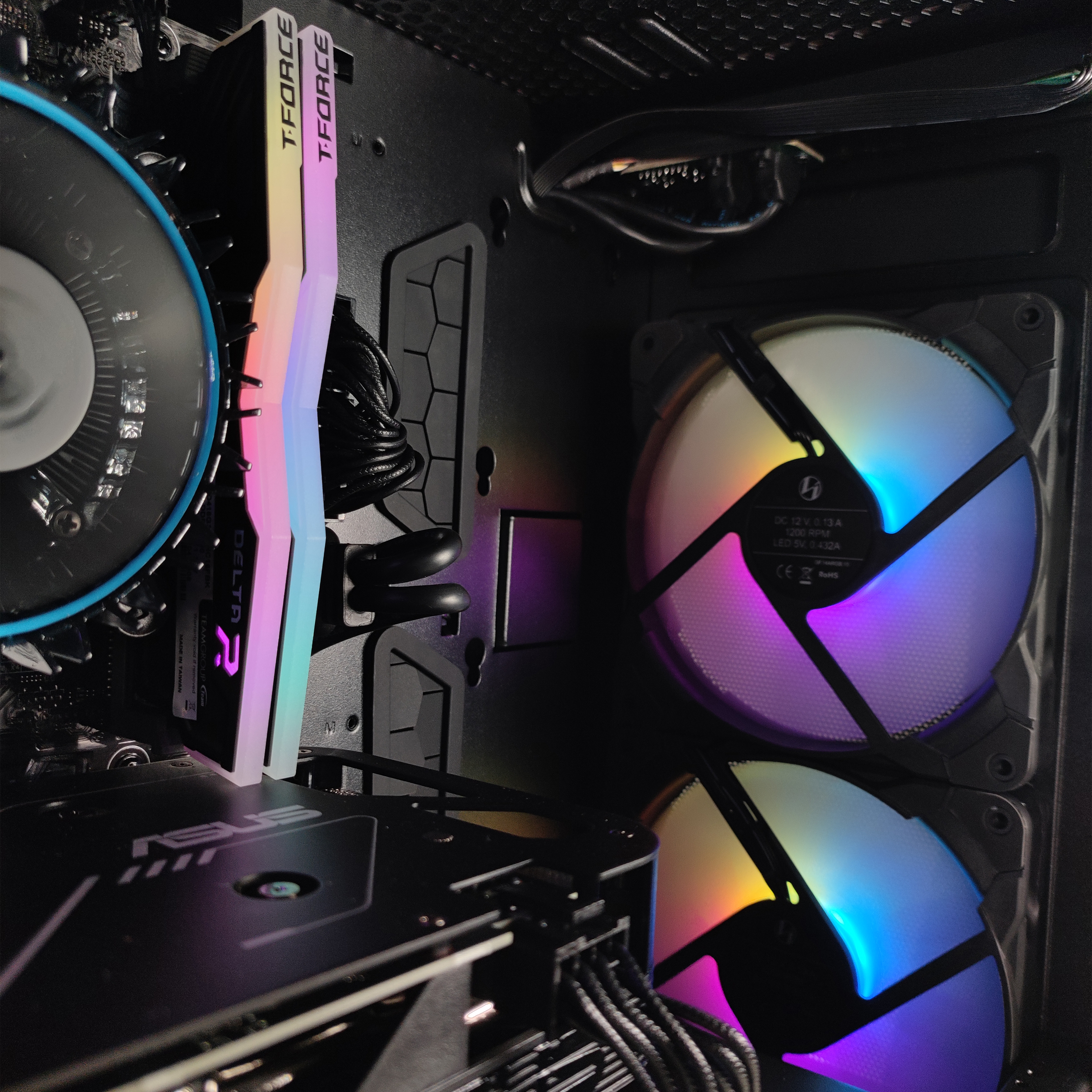 King Mod Systems - Ordenador King Mod Gamer-PC x ASUS Impakt Edition Intel i5 14400F 32GB DDR4 1TB RTX 4060 WiFi W11