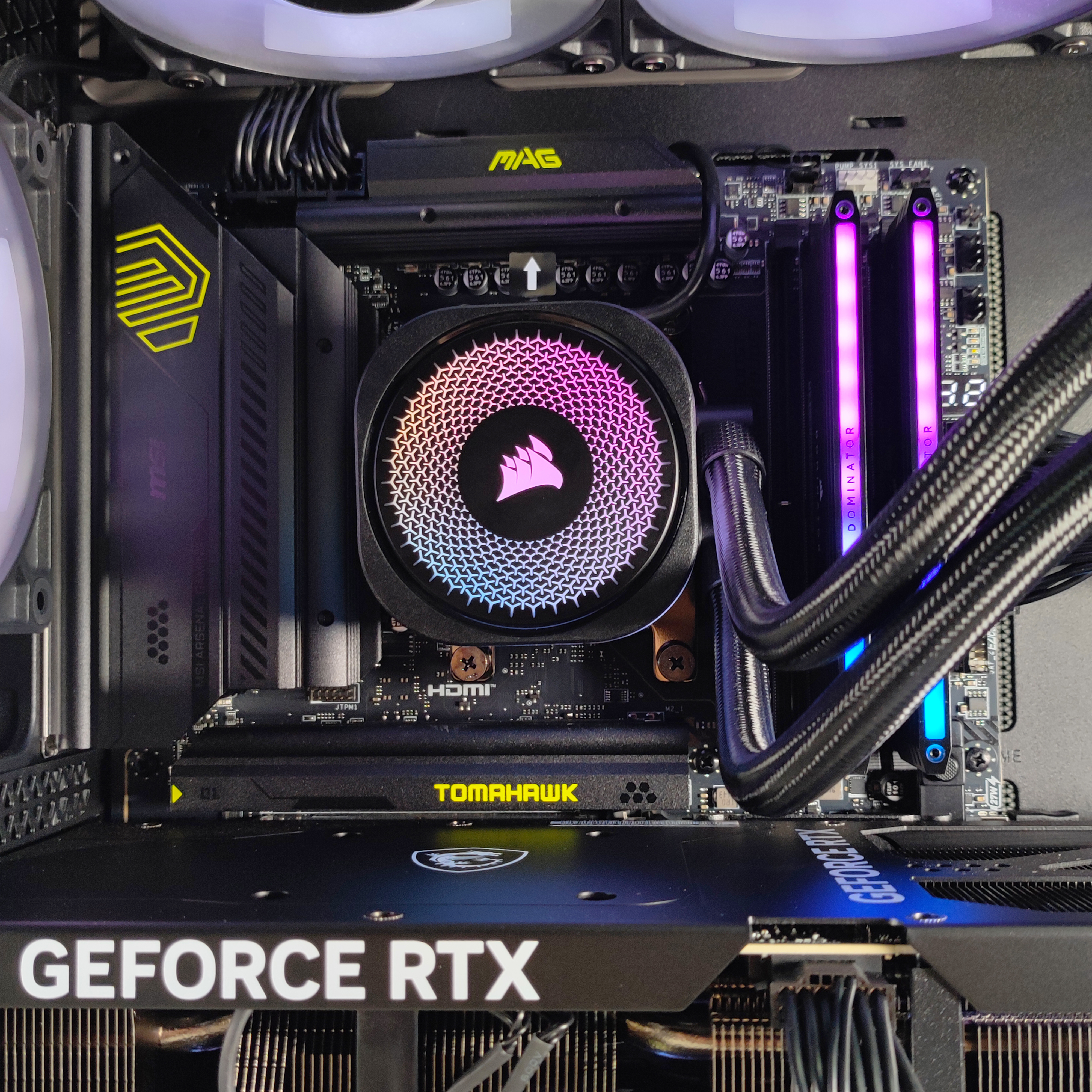 King Mod Systems - Ordenador King Mod Gamer-PC x iCUE Impakt Edition Ryzen 7 9800X3D 64GB DDR5 2TB RTX 5090 WiFi W11