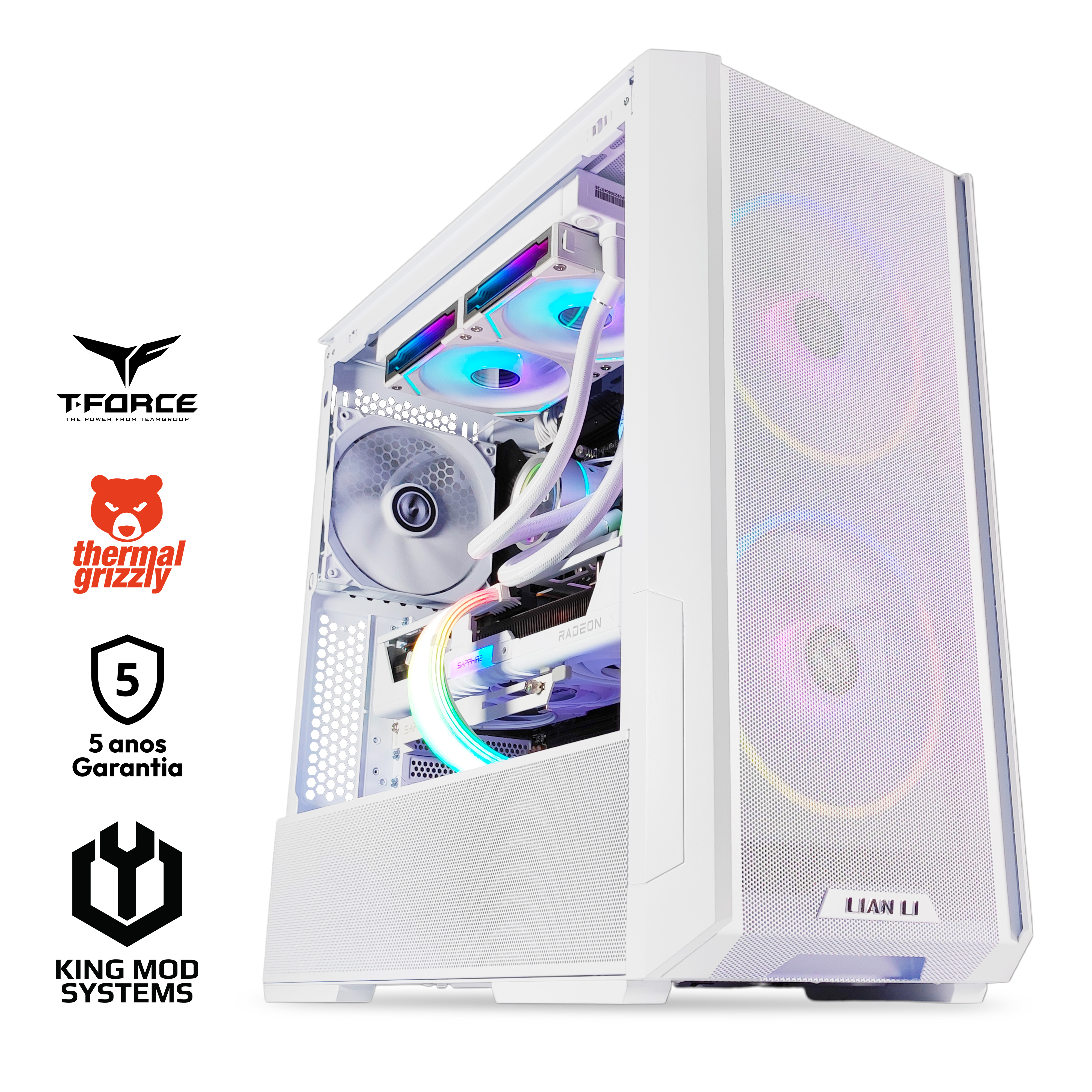 Picture of Picture of Ordenador King Mod Gamer-PC Ryzen 7 7800X3D 32GB DDR5 2TB RX 9070 XT WiFi W11