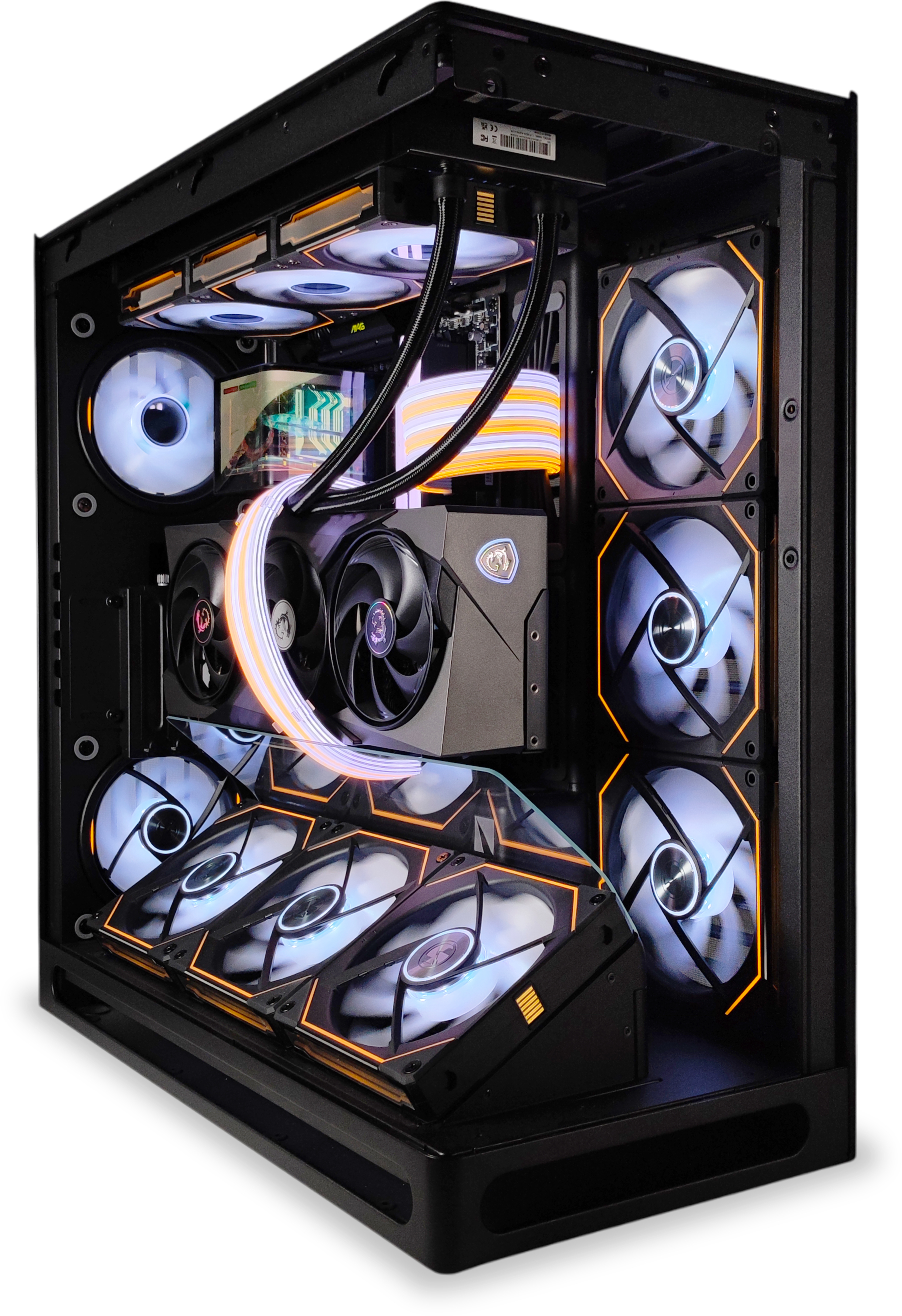 King Mod Systems - Ordenador King Mod Gamer-PC Ryzen 7 9800X3D 64GB DDR5 2TB RTX 5090 WiFi W11
