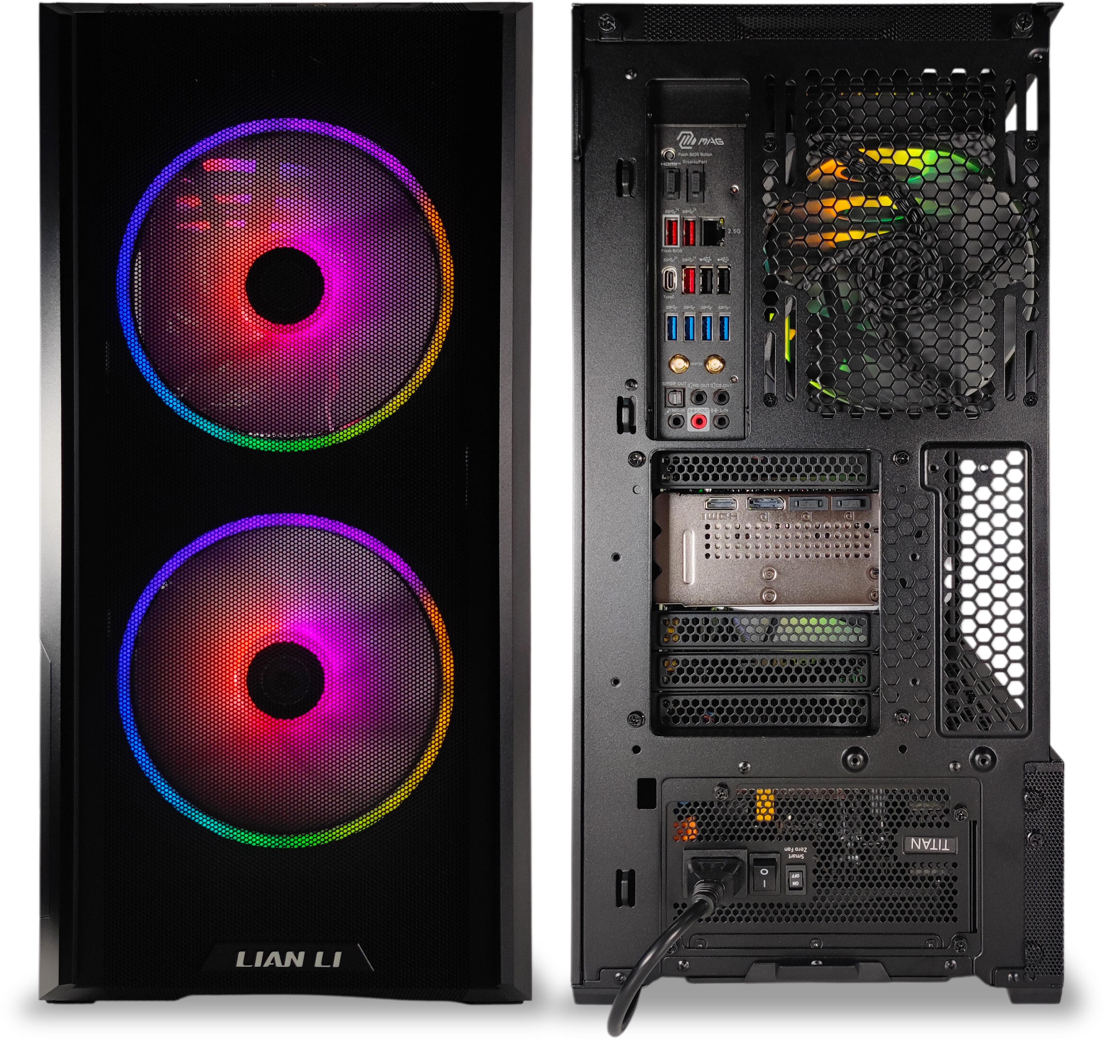 King Mod Systems - Ordenador King Mod Gamer-PC Ryzen 7 9800X3D 32GB DDR5 2TB RTX 5090 WiFi W11