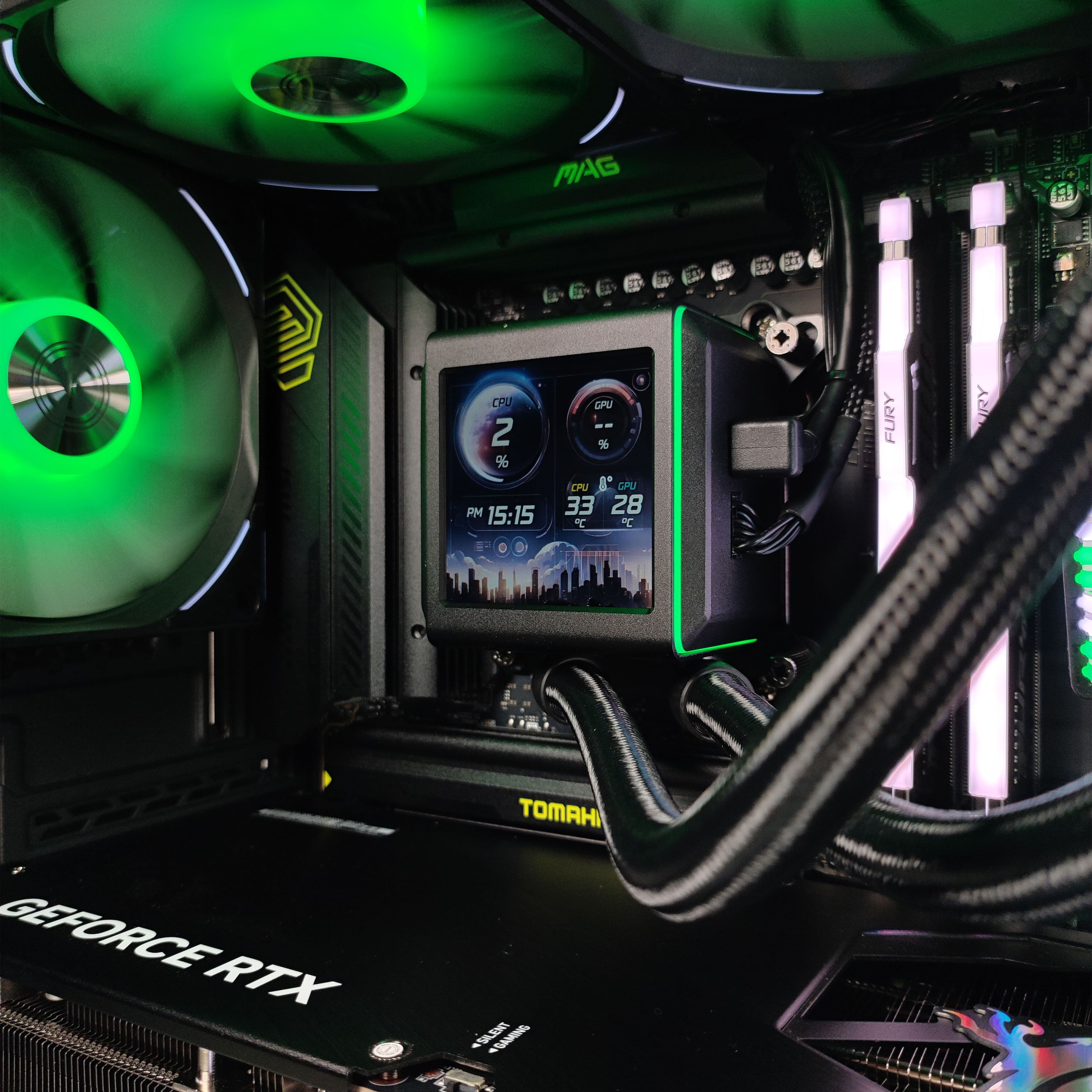 King Mod Systems - Ordenador King Mod Limited-PC Ryzen 7 9800X3D 32GB DDR5 2TB RTX 5080 WiFi W11 V2