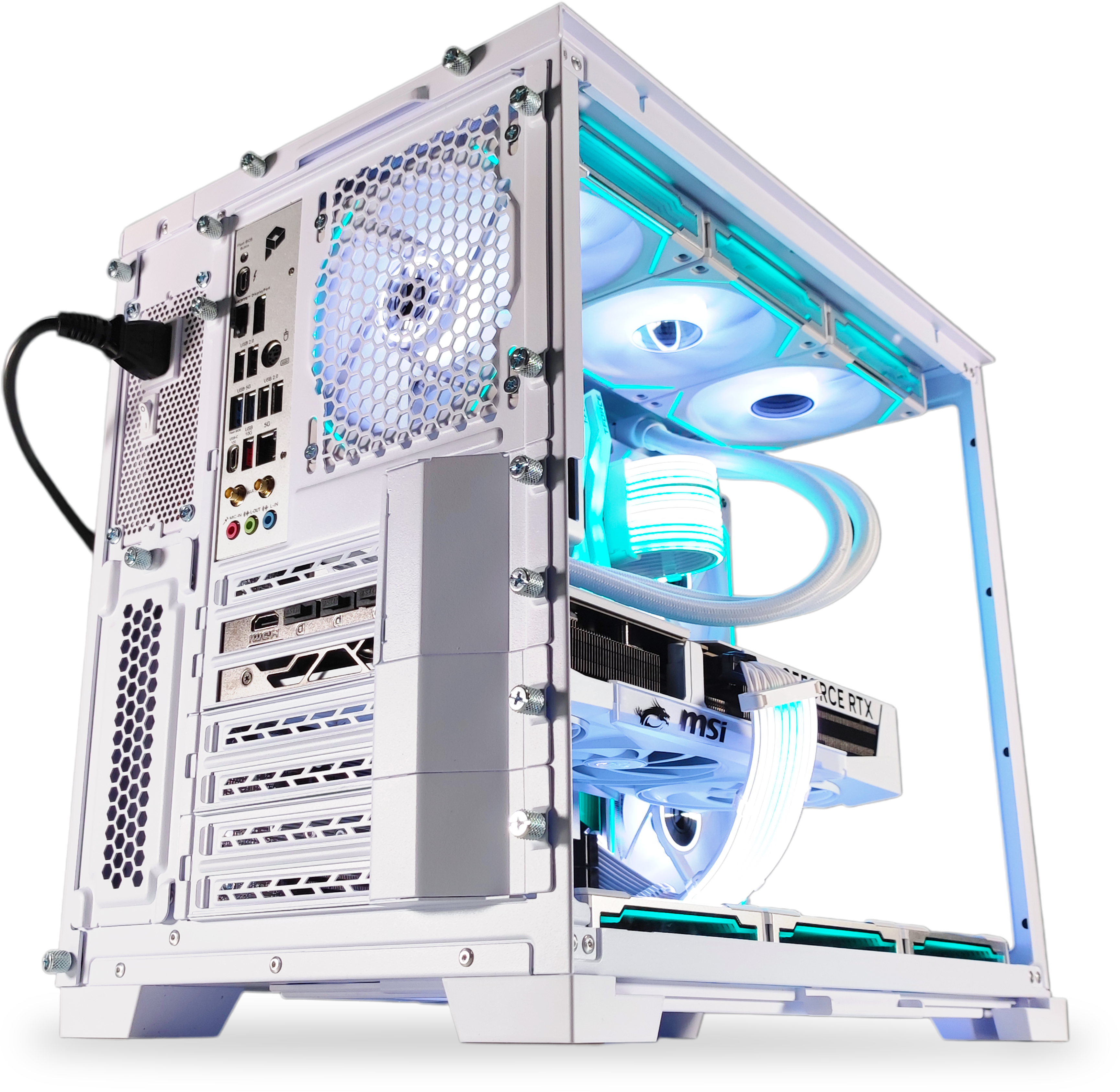 King Mod Systems - Ordenador King Mod Gamer-PC Powered by MSI Intel Ultra 7 265KF 48GB DDR5 2TB RTX 5080 WiFi W11