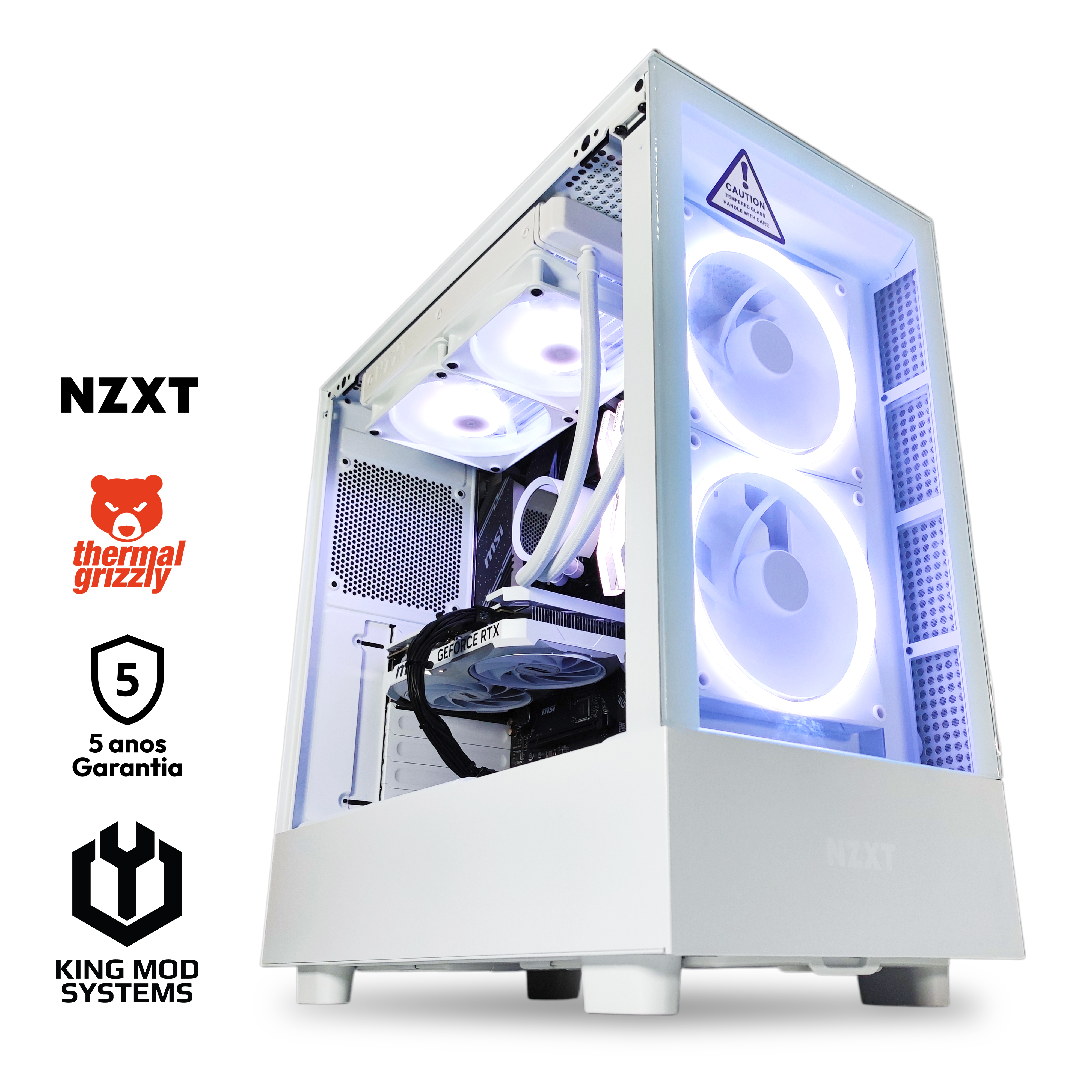 Picture of Picture of Ordenador King Mod Limited-PC X NZXT Intel i5 14600KF 32GB DDR5 1TB RTX 4060 WiFi W11