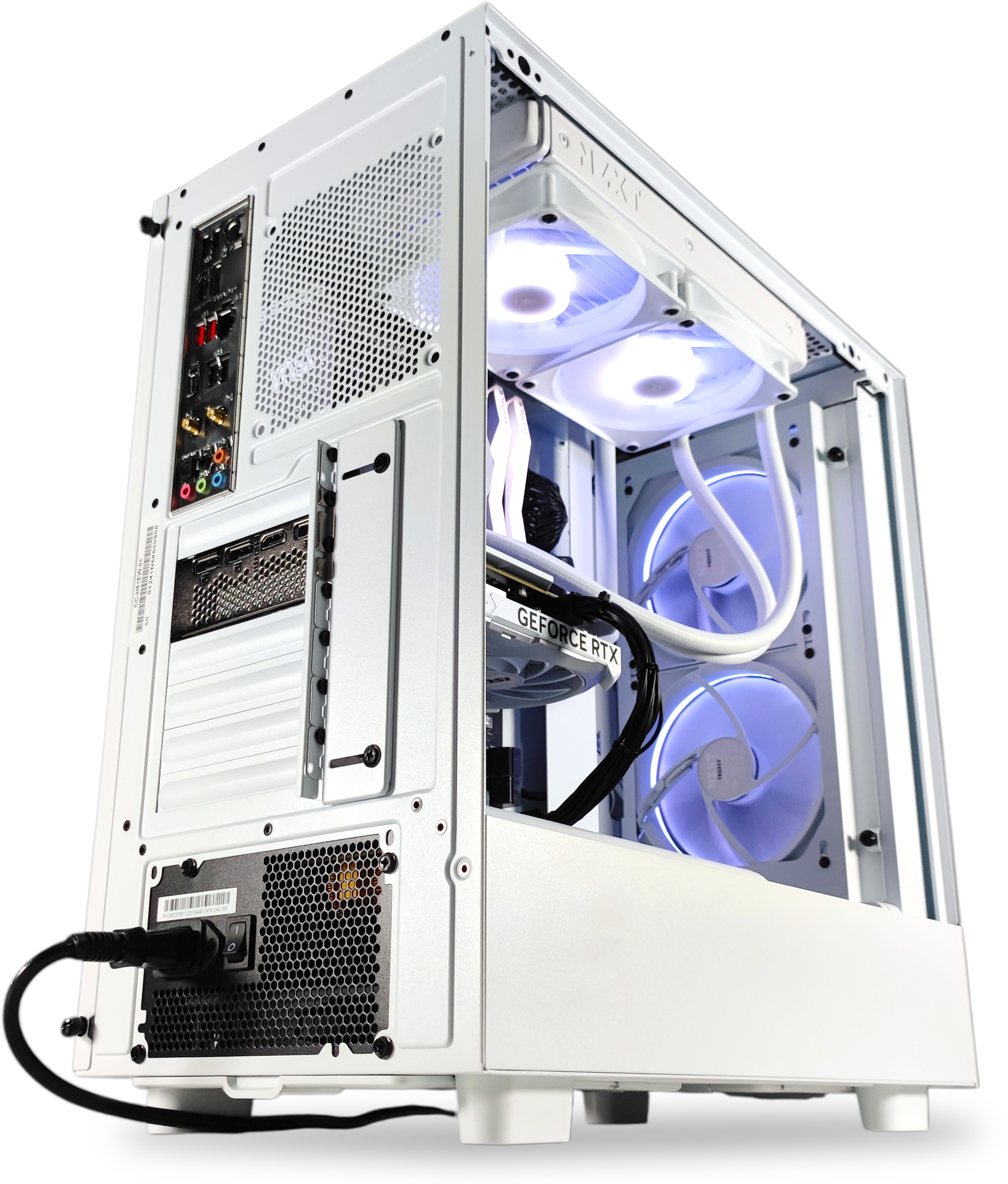 King Mod Systems - Ordenador King Mod Limited-PC X NZXT Intel i5 14600KF 32GB DDR5 1TB RTX 4060 WiFi W11