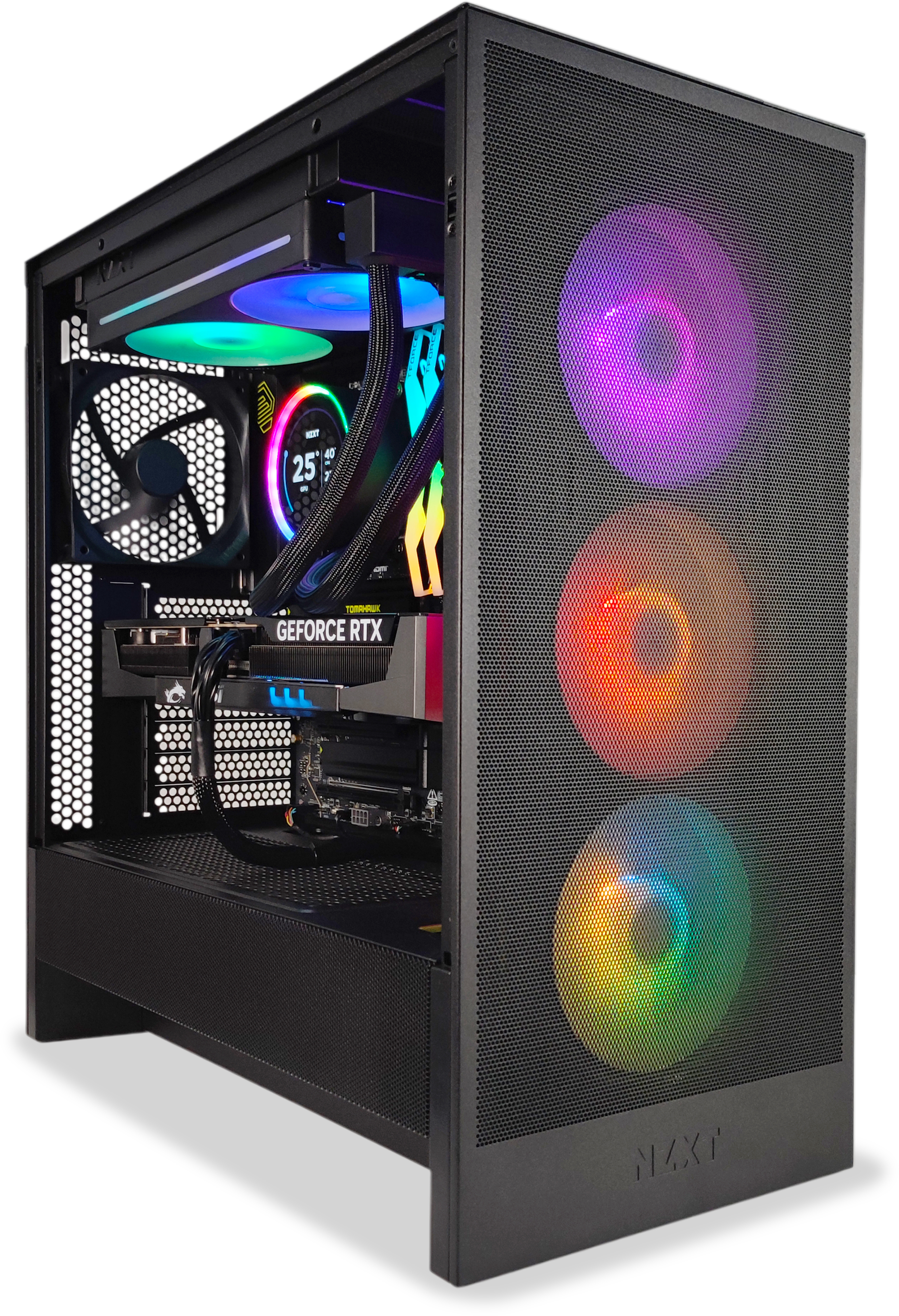 Picture of Picture of Ordenador King Mod Gamer-PC X NZXT Ryzen 7 9800X3D 32GB DDR5 2TB RTX 5070 Ti WiFi W11