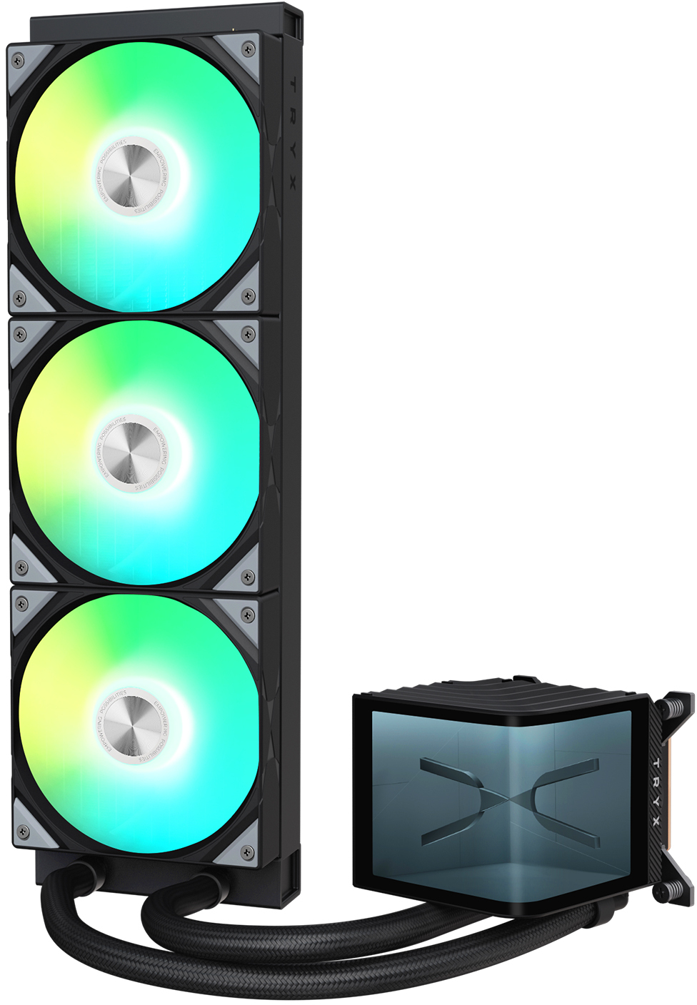 Picture of Picture of Water Cooler CPU TRYX Panorama Upgraded 360 ARGB Negro