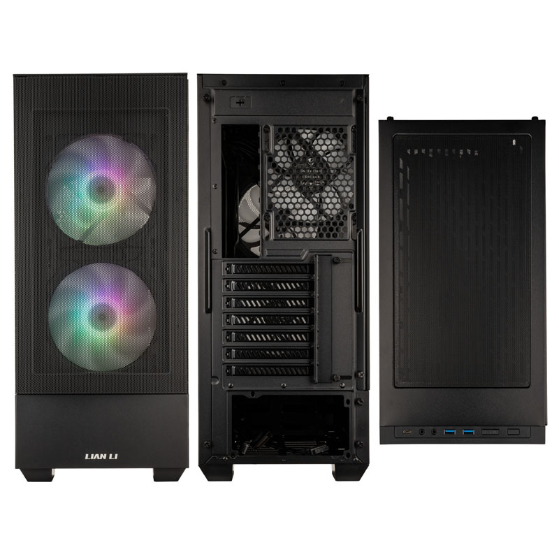 Lian Li - Caja ATX Lian Li Lancool 205 Mesh-C Negra Vidrio Templado