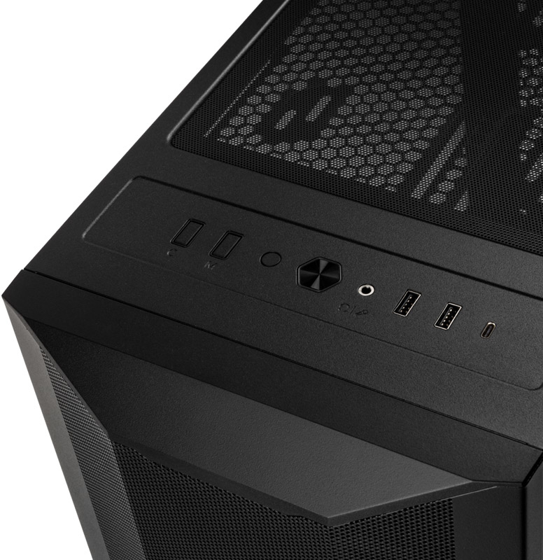 Lian Li - Caja ATX Lian Li Lancool II Mesh C RGB Negra Vidrio Templado