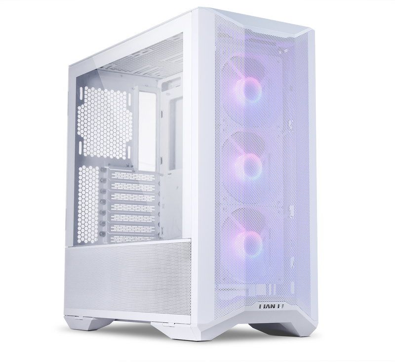 Lian Li - Caja ATX Lian Li Lancool II Mesh C RGB Snow Edition Blanca Vidrio Templado