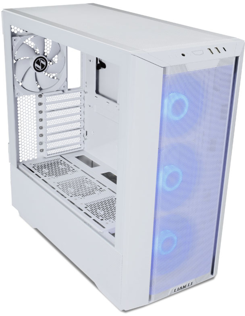 Picture of Picture of Caja ATX Lian Li Lancool III Blanca RGB Vidrio Templado
