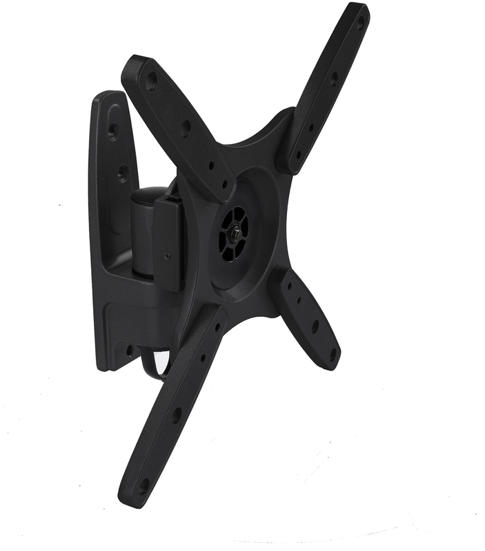Tooq - Soporte de Pared Tooq Tilt e GiRatónrio 10" a 32" Max. 20kg Negro