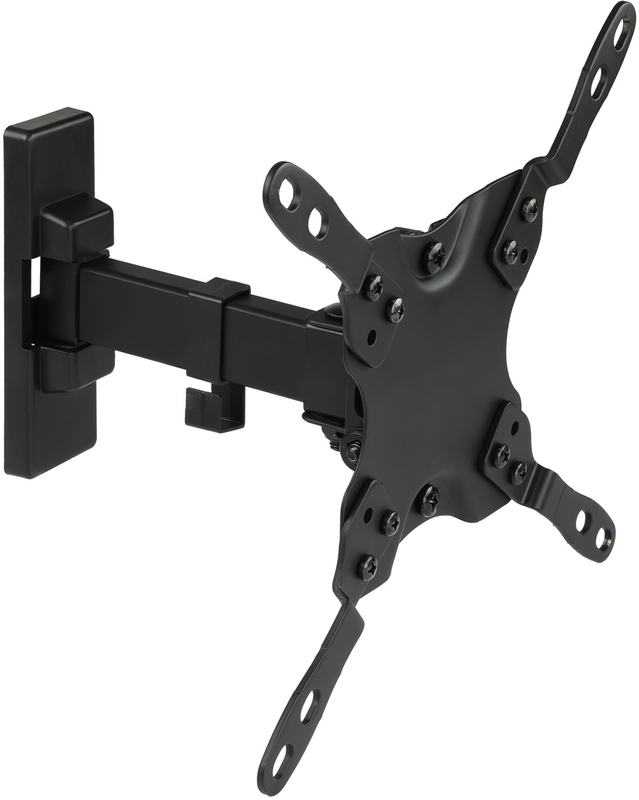 Picture of Picture of Soporte de Pared Tooq Tilt e GiRatónrio 2 Pivots 13" a 42" 190mm Max. 20kg Negro
