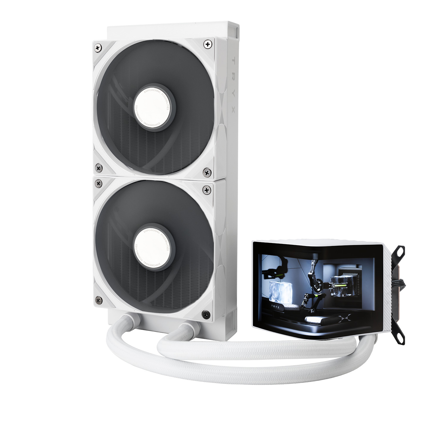 Picture of Picture of Water Cooler CPU TRYX Panorama 240 Blanco