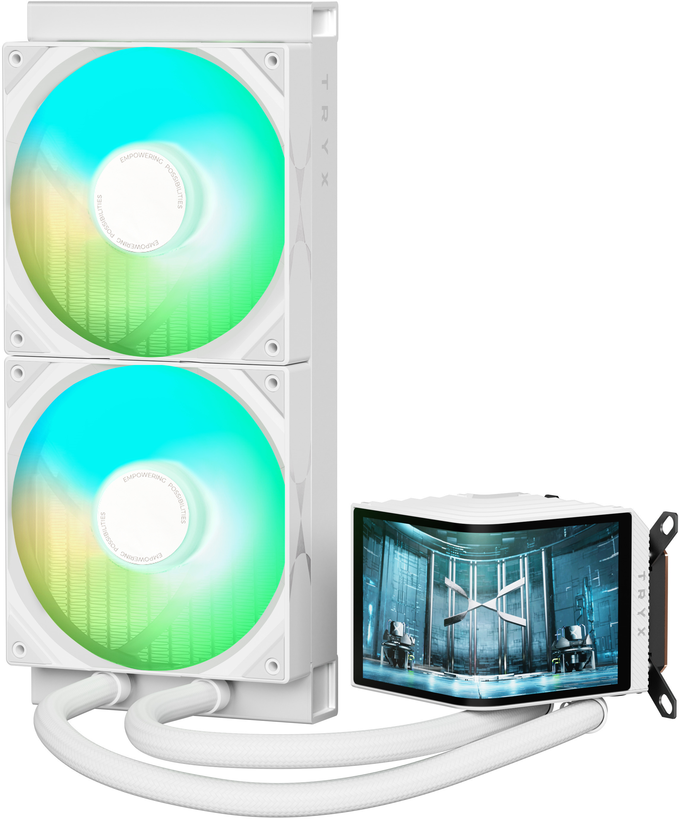 Picture of Picture of Water Cooler CPU TRYX Panorama 280 ARGB Blanco