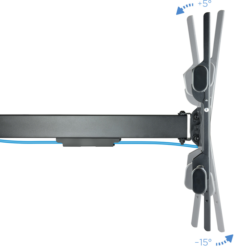 Tooq - Soporte de Pared Tooq Tilt 43" a 80" Max. 50kg Negro