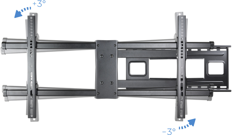 Tooq - Soporte de Pared Tooq Tilt 43" a 80" Max. 50kg Negro
