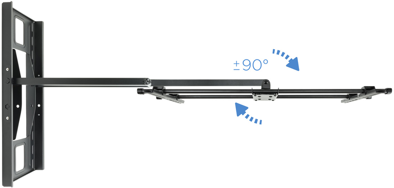 Tooq - Soporte de Pared Tooq Tilt 43" a 80" Max. 50kg Negro