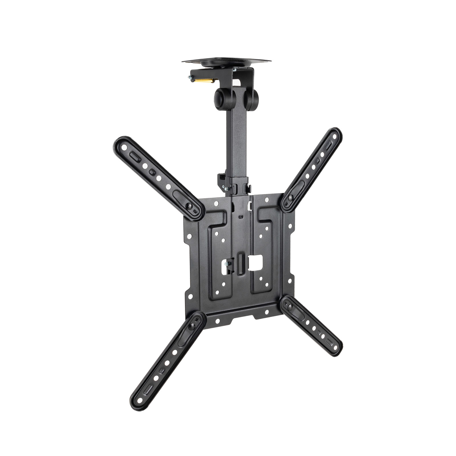Tooq - Soporte de Techo Tooq Inclinable Rotación y Ajuste de Altura 23" a 55" Máx. 20Kg