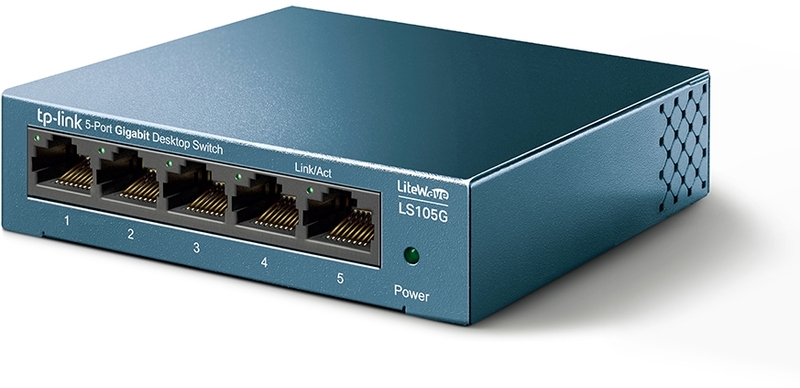 Picture of Picture of Switch TP-Link LS105G 5 Portas Gigabit Litewave Metal