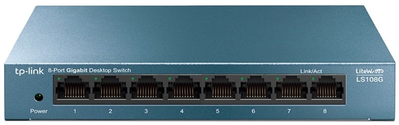 Picture of Picture of Switch TP-Link LS108G 8 Portas Gigabit Litewave Metal
