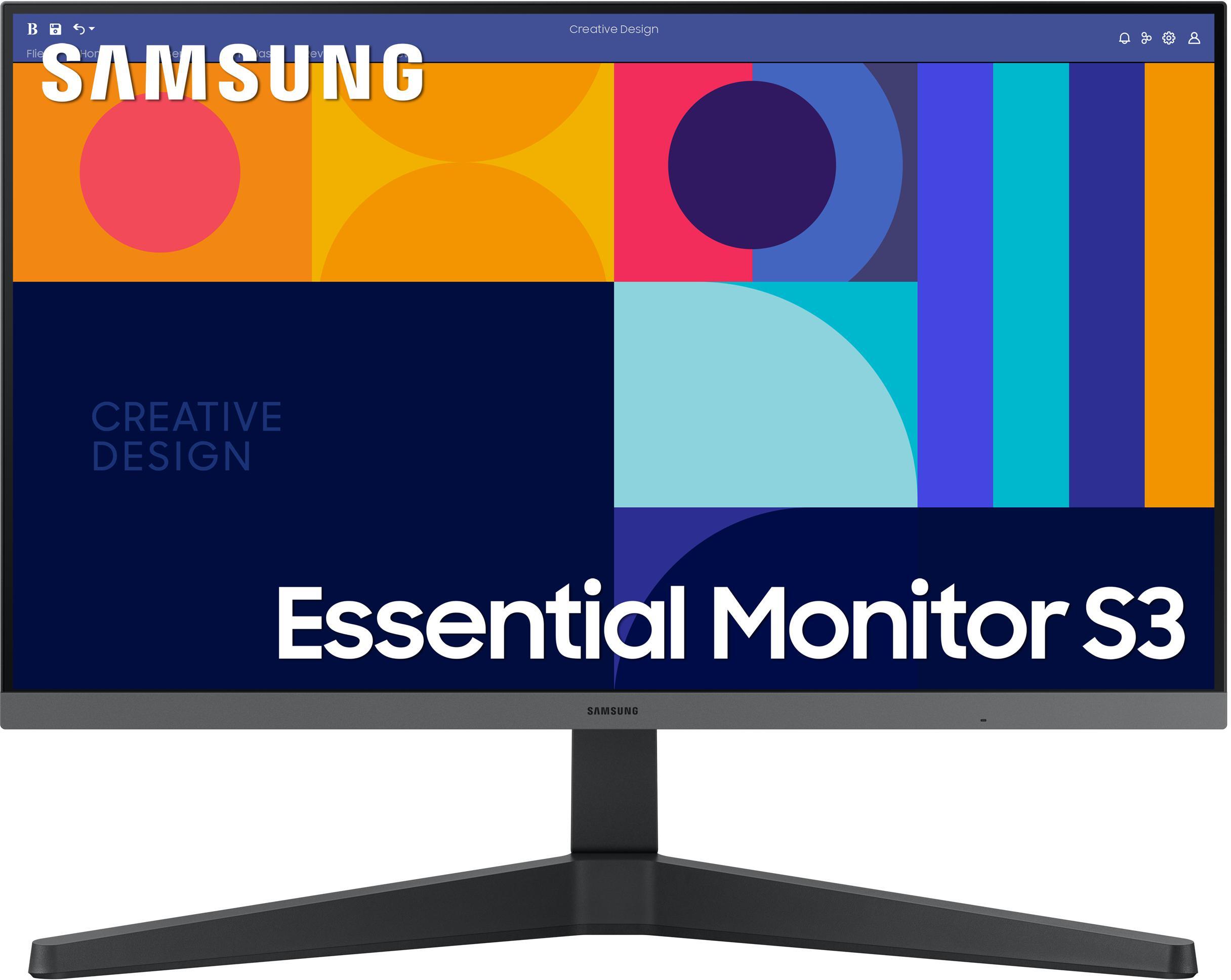 Samsung - Monitor Samsung Essential 24 " IPS FHD 100Hz