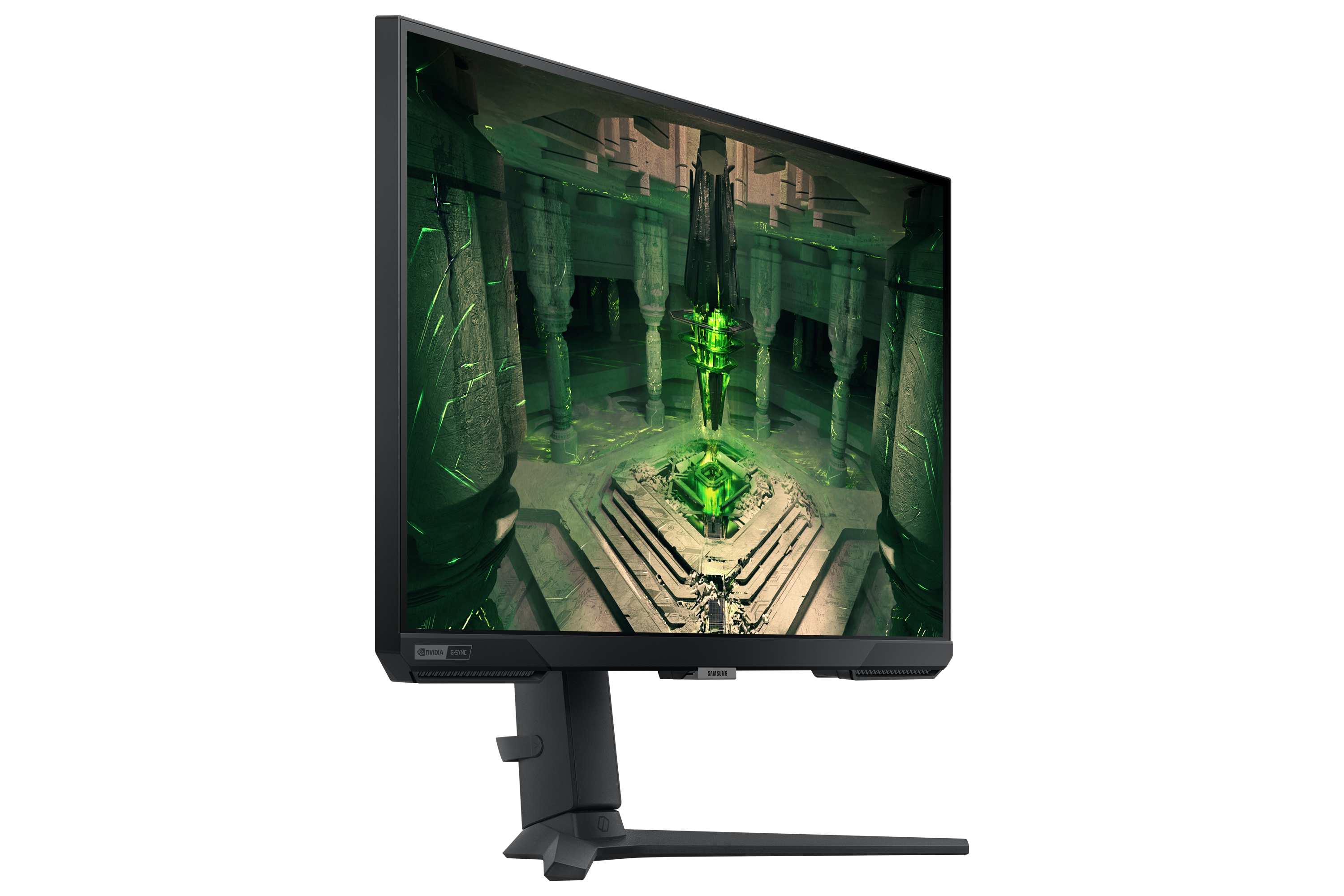 Samsung - Monitor Samsung Odyssey G4 27" G40B IPS FHD 240Hz 1ms FreeSync Premium G-Sync Compatible