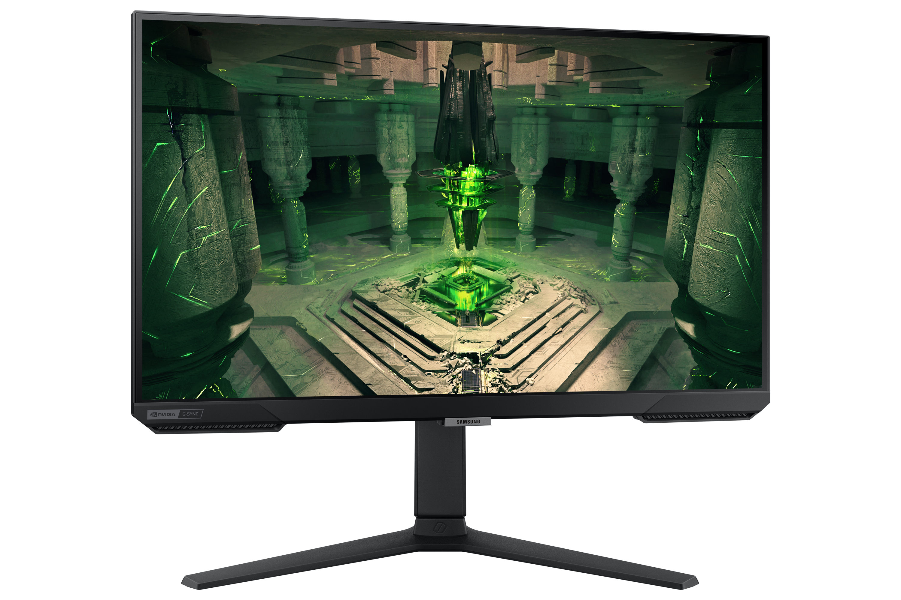 Samsung - Monitor Samsung Odyssey G4 27" G40B IPS FHD 240Hz 1ms FreeSync Premium G-Sync Compatible