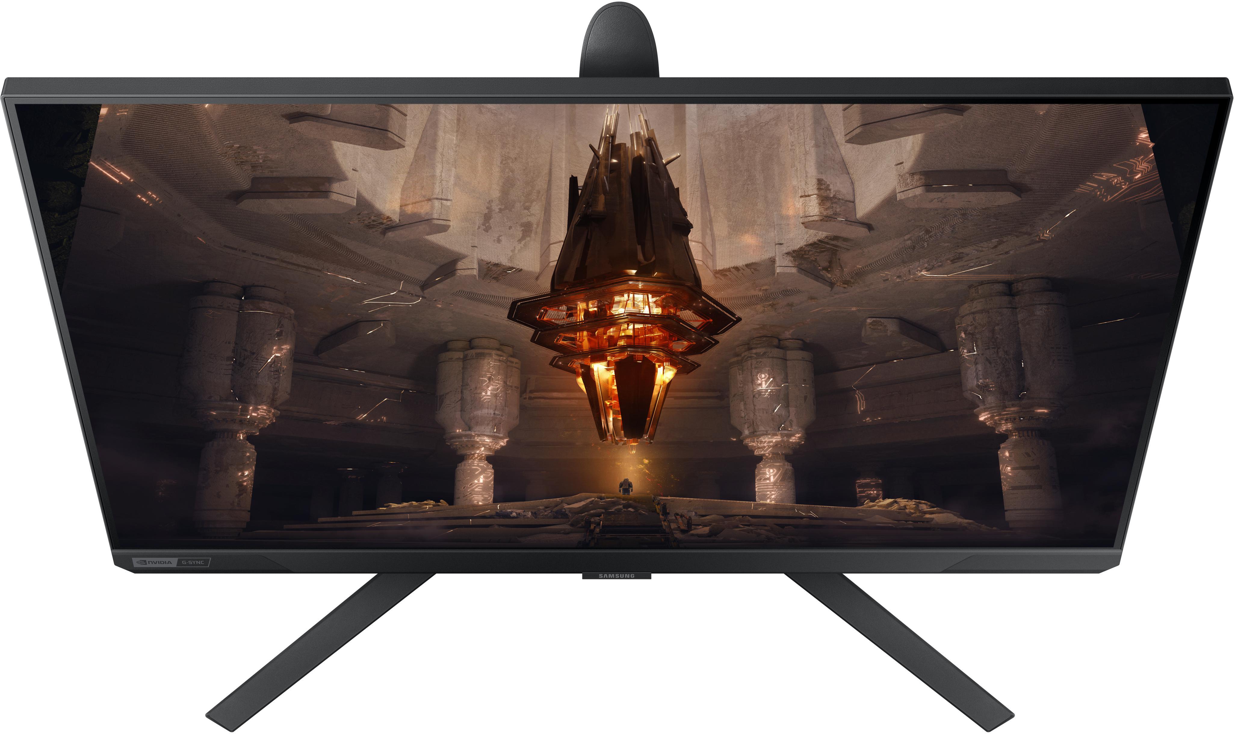 Samsung - Monitor Samsung Odyssey G7 27" G70B IPS 4K 144Hz 1ms FreeSync Premium Pro G-Sync Compatible HDR 400