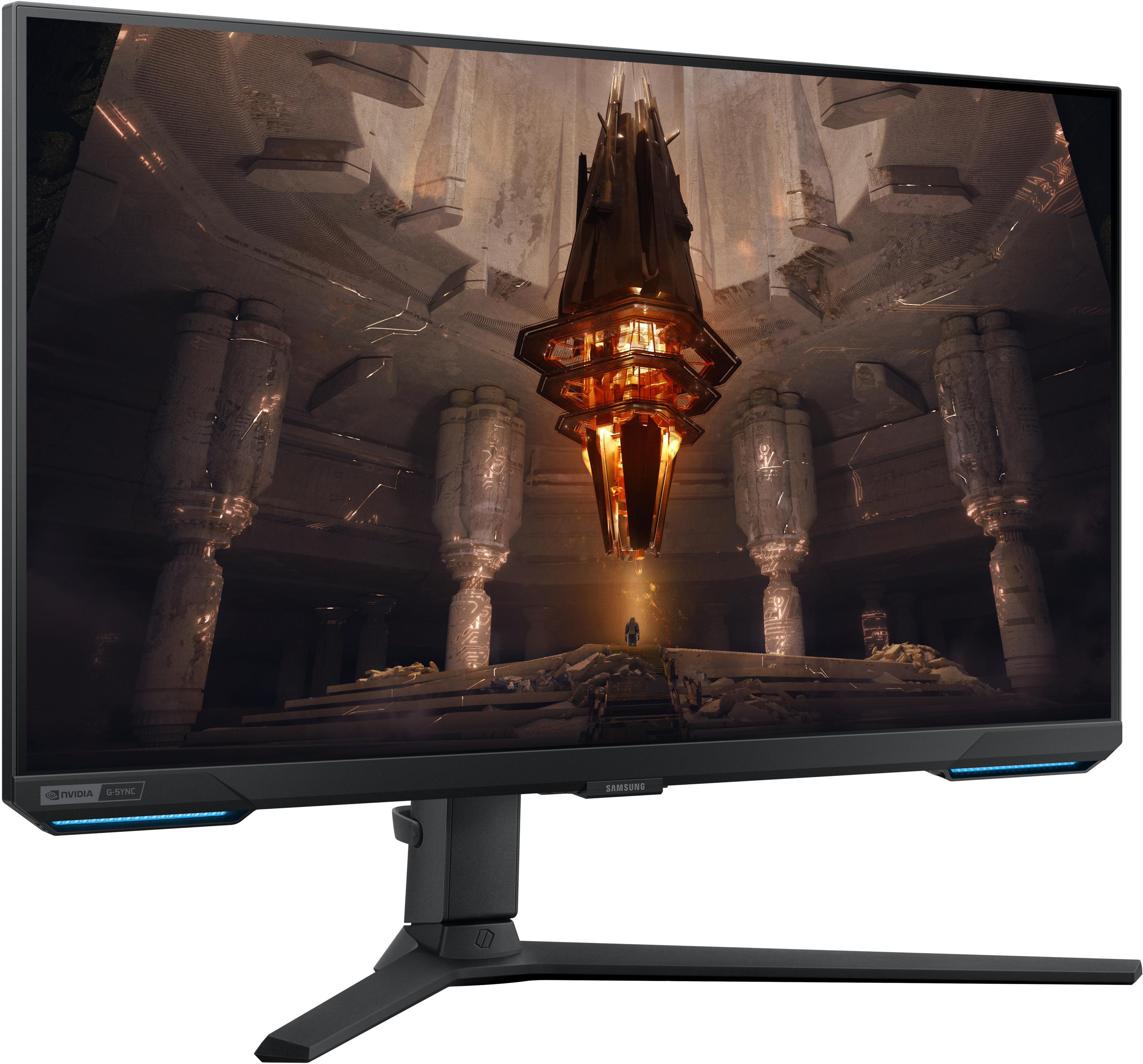 Samsung - Monitor Samsung Odyssey G7 27" G70B IPS 4K 144Hz 1ms FreeSync Premium Pro G-Sync Compatible HDR 400