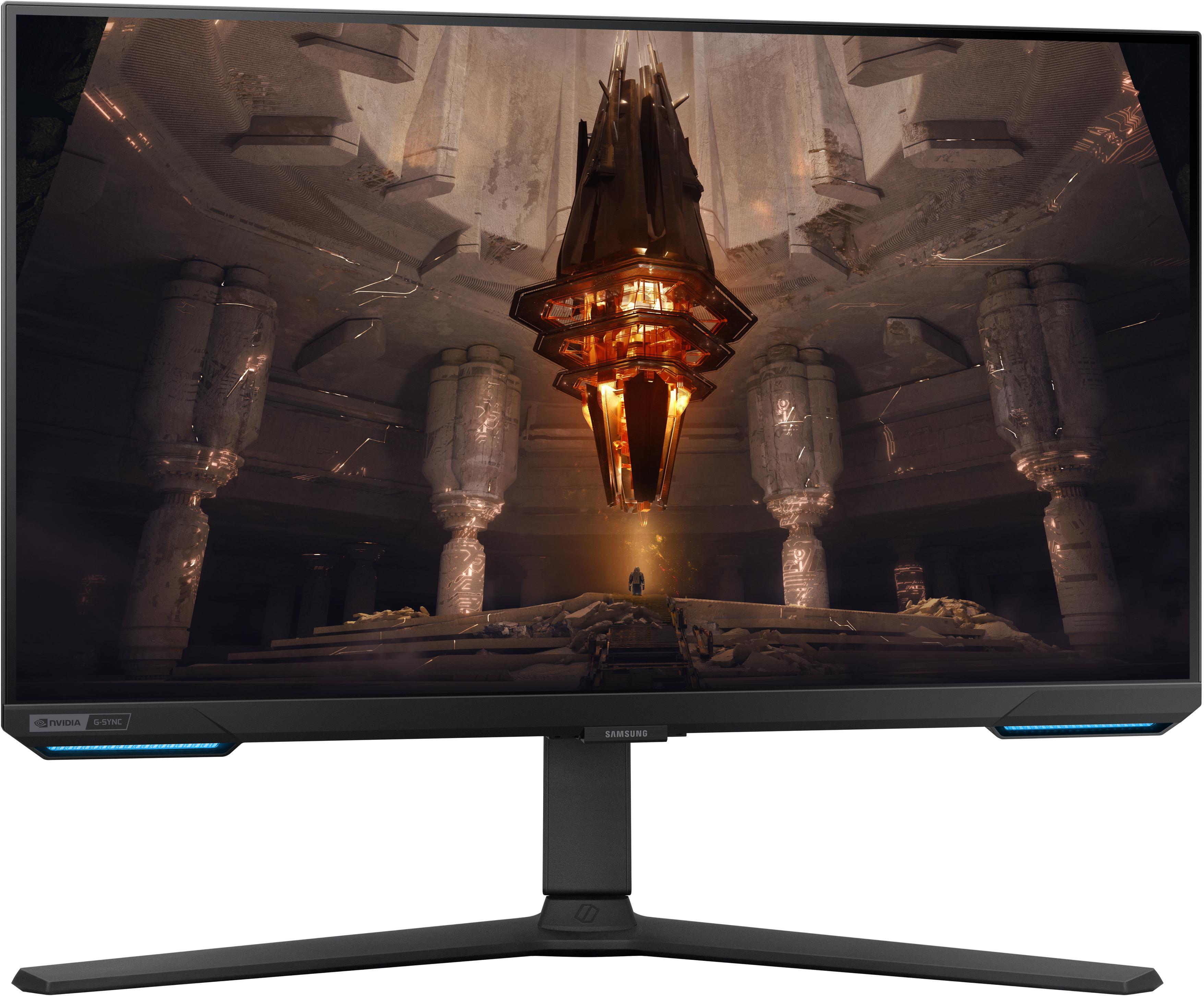 Samsung - Monitor Samsung Odyssey G7 27" G70B IPS 4K 144Hz 1ms FreeSync Premium Pro G-Sync Compatible HDR 400