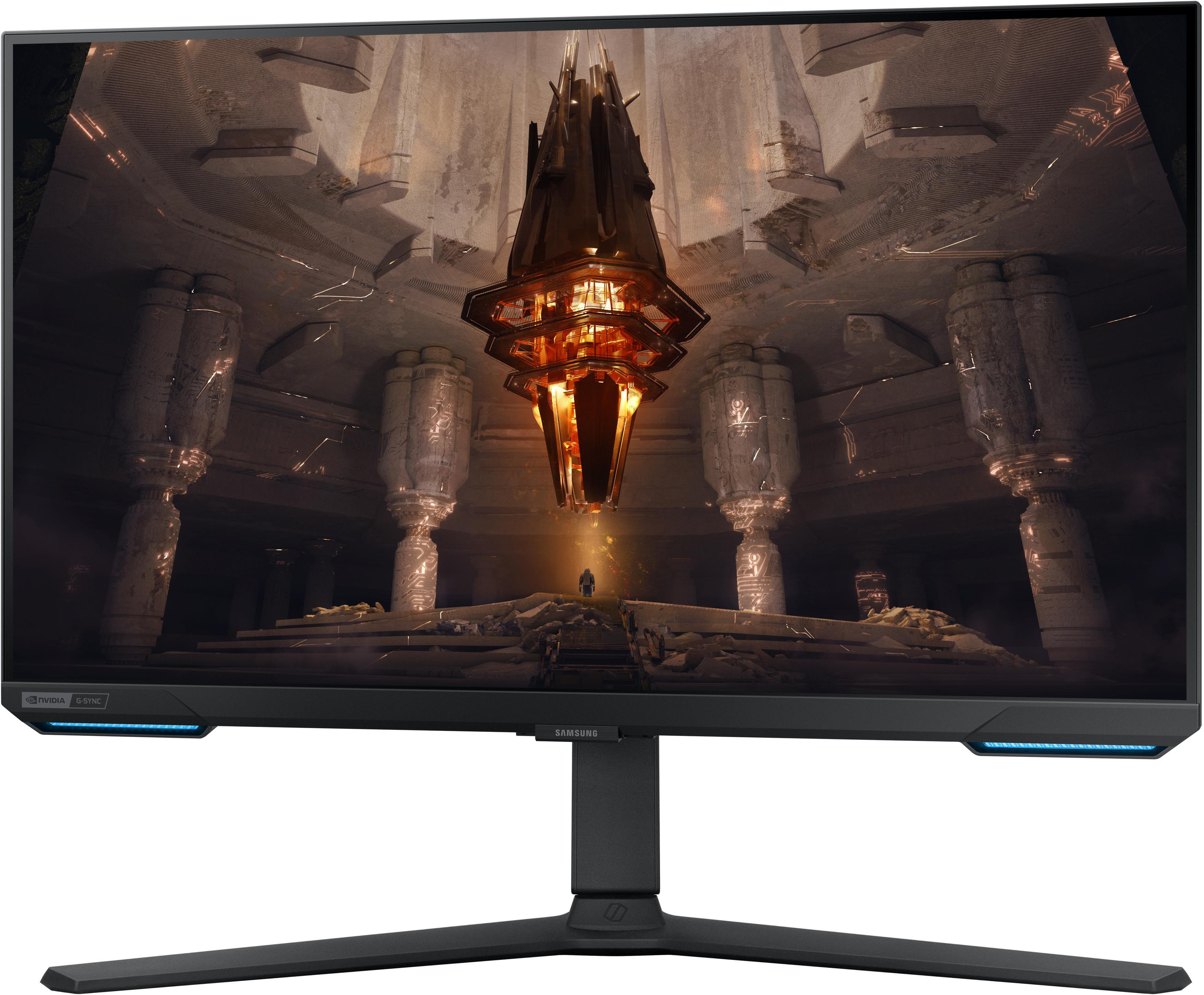 Samsung - Monitor Samsung Odyssey G7 27" G70B IPS 4K 144Hz 1ms FreeSync Premium Pro G-Sync Compatible HDR 400