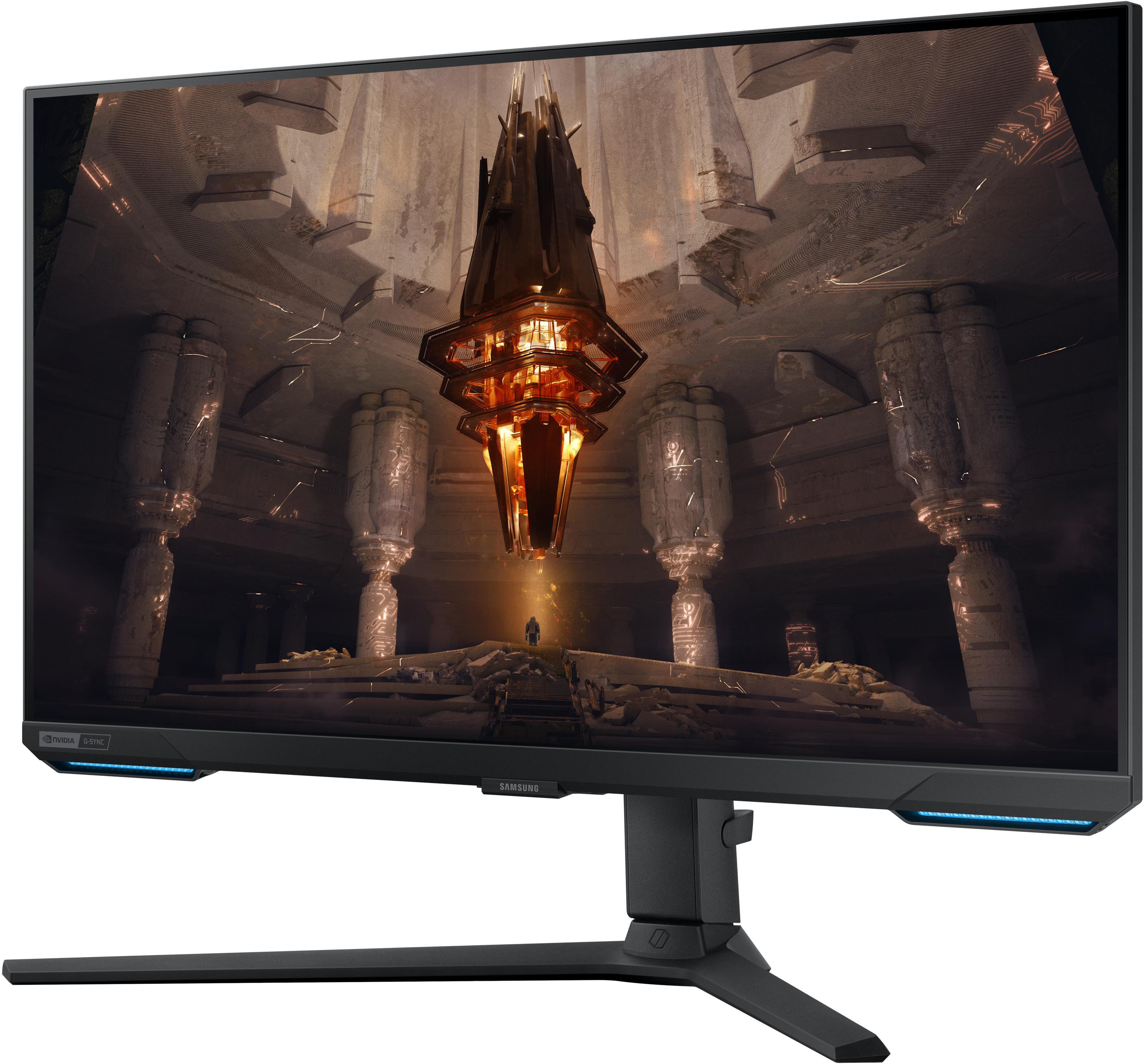 Samsung - Monitor Samsung Odyssey G7 27" G70B IPS 4K 144Hz 1ms FreeSync Premium Pro G-Sync Compatible HDR 400