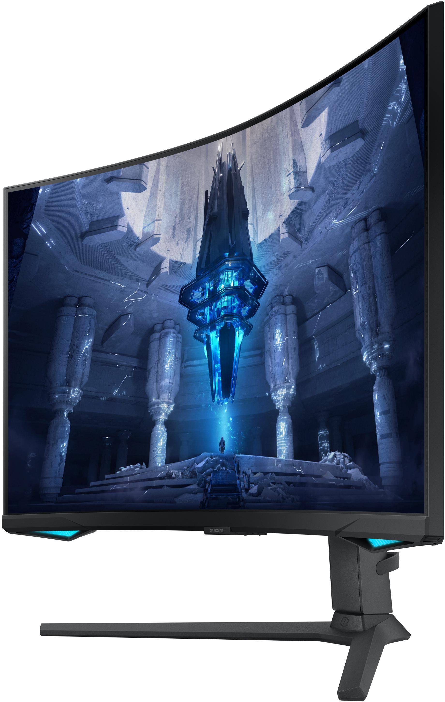 Samsung - Monitor Curvo Samsung Odyssey NEO G7 32" G75NB Mini LED 4K 165Hz 1ms FreeSync Premium Pro